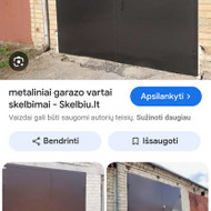 Garažo vartai, montavimas