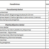 Plytelių klijavimas