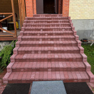 Laiptai iš trinkelių