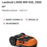 Reikia pravesti vielą ir instaliuoti vejos robotą