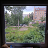 Stiklo paketų keitimas