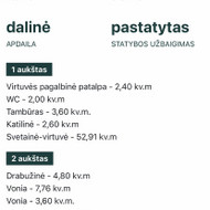 Oras–vanduo šildymo ir rekuperacijos įrengimas