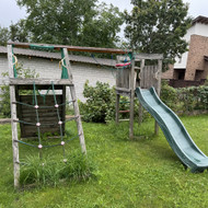 Vaikų sodo laipynės išardymas ir išsivežimas