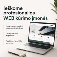 WEB sukūrimas / atnaujinimas