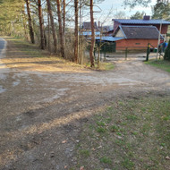 Įvažiavimų į SB padengimas asfalto drožlėmis