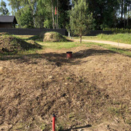 Ieskau bobcat sklypo lyginimui