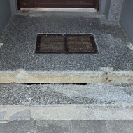 Daugiabučio namo laiptai Šiauliuose