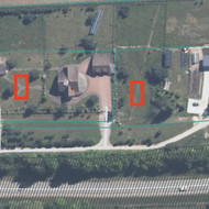 Reikia pririšti 2 ūkinius pastatus sklypuose