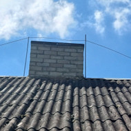 Kamino įdėklo montavimas ir apskardinimas Užventyje (Kelmės r.)