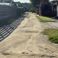 Reikalingas rangovas ~120 m ilgio, 4–5 m pločio žvyrkelio sutvarkymui
