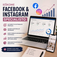 Ieškome Facebook ir Instagram / Meta reklamos specialisto