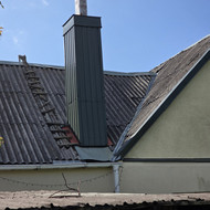 Reikia pakeisti seną šiferinę stogo dangą