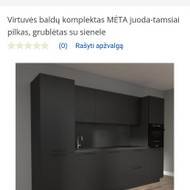 Surinkti virtuvini komplekta Ringaudai