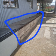 Reikalingas trinkelių išklojimas (pratęsimas) pažymėtoje zonoje max 12 kv.