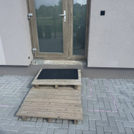 Reikalingi įėjimo laiptai iš trinkelių