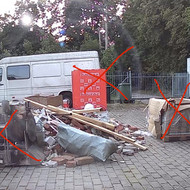 Šiukšlių išvežimas: statybinių ir kt.