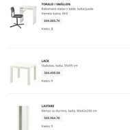 IŠVEŽIMAS sofos-lovos. IS IKEA NAUJOS spintos ir staliuku atvezimas