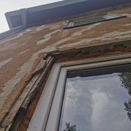 Langų (iš lauko) angos apdirbimas