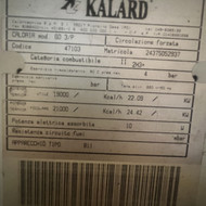 Reikia sutvarkyti (paleisti) Kalard dujinį katilą