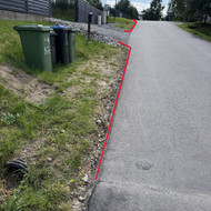 Lietaus vandens nukreipimo borteliai