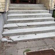Betoninių laiptų remontas