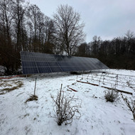 Saulės elektrinės montavimas