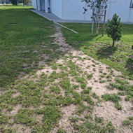 Akmeninio takelio įrengimas