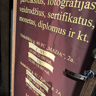 Libduko užklijavimas ir nuklijavimas, spausdinimas, maketo korekcija