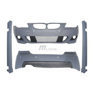 BMW E60 bamperių ir slenksčių dažymas