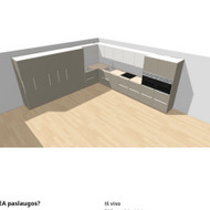 Ikea baldų surinkejas