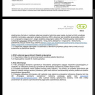 Dujų vamzdį slėpti sienoje, ESO sąlygos gautos
