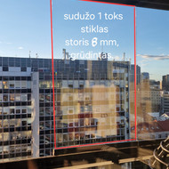 Stiklo konstrukcijos, montavimas