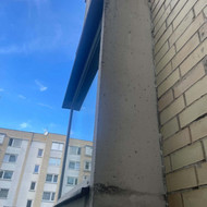 Balkono apšiltinimas bei tinkavimas iš išorės (1 aukštas, daugiabutis)
