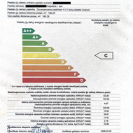 Namo energetinio efektyvumo sertifikatas
