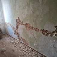 Sienų glaistymas po elektros įvedimo