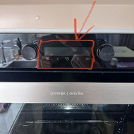 Gorenje orkaitės ekraniuko gedimas Naujamiestyje
