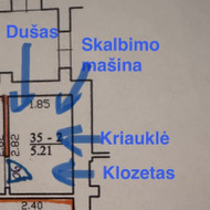 Reikia išklijuoti plyteles