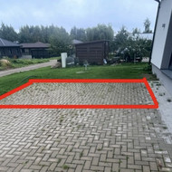 Trinkelių klojimo darbai su pagrindo paruošimu