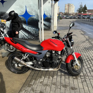 Motociklo pervezimas Vilniaus mieste