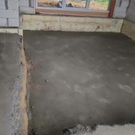 Dėl svetainės įleistos sofos betoninio mazgo įrengimo (Alytaus r.)