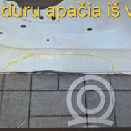 Aliuminio durų remontas