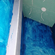 Reikia išklijuoti plyteles, 40 m2, 18 eur/m2