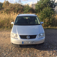 VW Touran 2005 m. Mechanika, dyzelis. TA iki 2022 m.