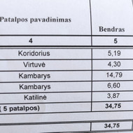 Stogo dangos keitimas